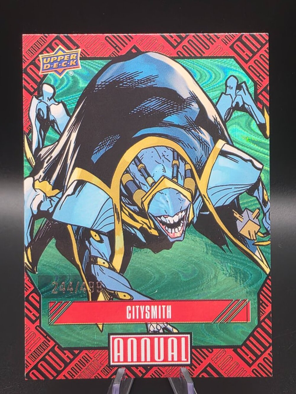 2023-24 Upper Deck Marvel Annual Green #11 Citysmith /499